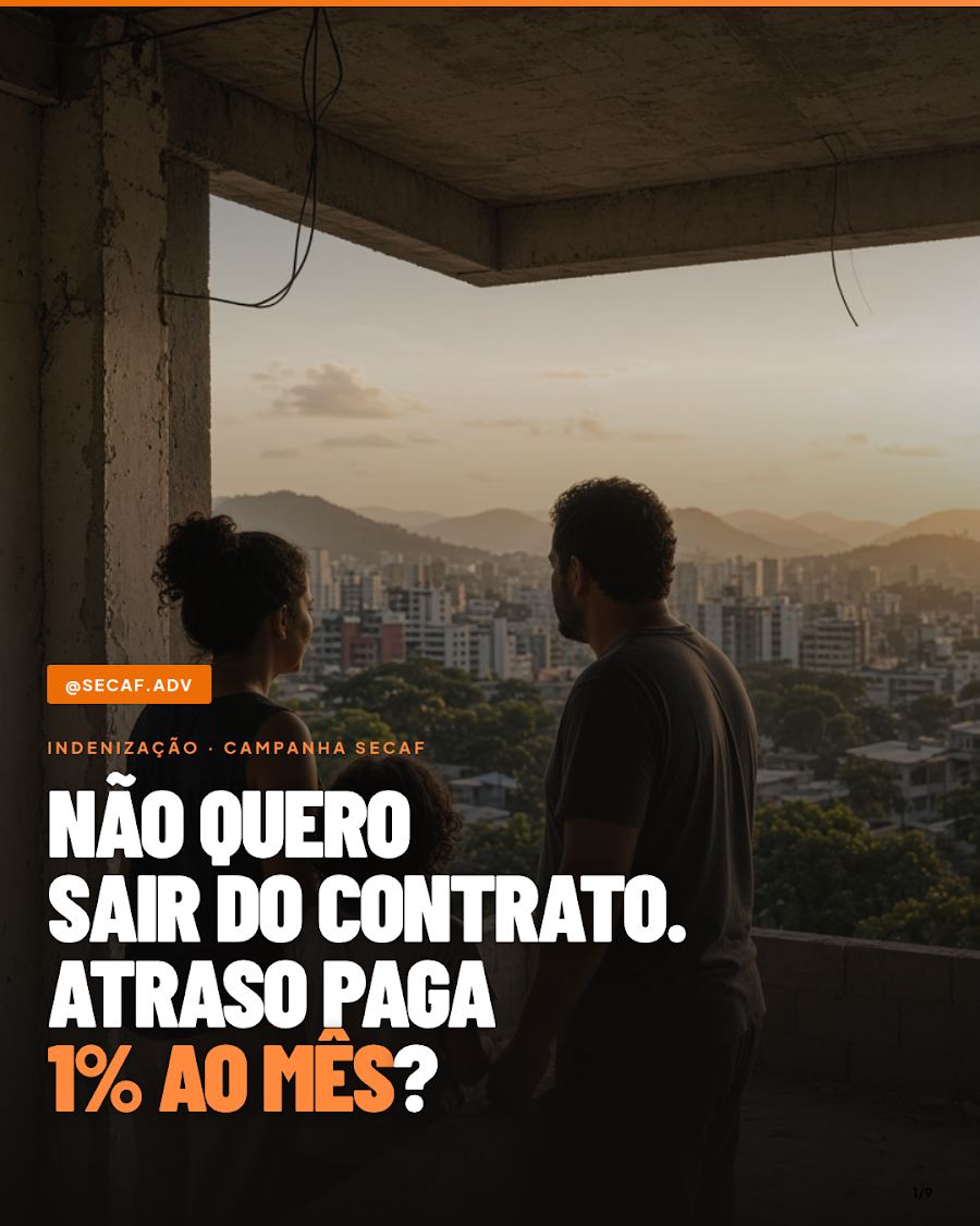 Capa de carrossel do Instagram @secaf.adv